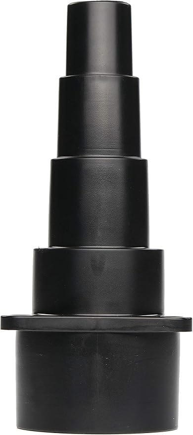 CMXZVBE38677 2-1/2 in. Universal Tool Adapter Wet Dry Vac Attachment, Industrial-Grade Shop Vacuum Accessory Connects Vacs to