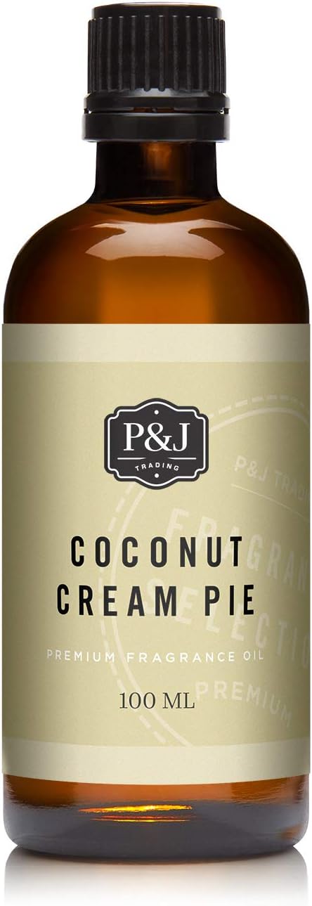 Coconut Cream Pie Scented Oil 100ml - Fragrance Oil for Candle Making, Soap Making, Diffuser Oil, product image