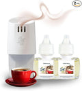 Coffee House Plug in Air Freshener, Scented Oil Refills, 2 Refills + Diffuser, product image