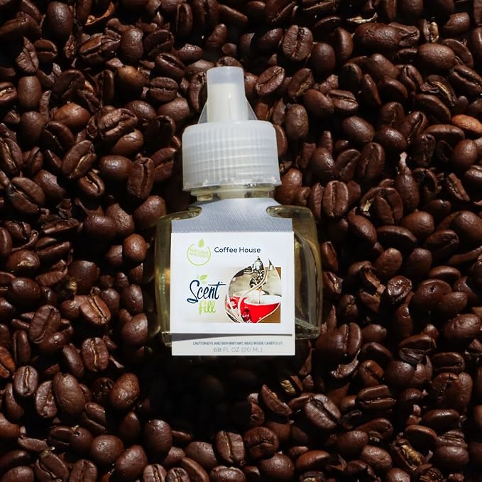 Coffee House Plug in Air Freshener, Scented Oil Refills, 2 Refills + Diffuser, alternate product view 7