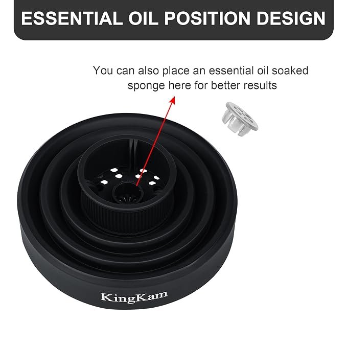 Collapsible Hair Dryer Diffuser - Travel and Easy Storage - Diffuser Attachment Fit Most Hair Dryers with Nozzle Diameter