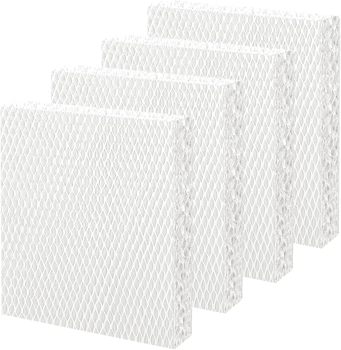 Colorffullife 4 Pack Humidifier Filter T for Top Fill Tower Humidifier HEV615, HEV620, Replacement HFT600 Filter T