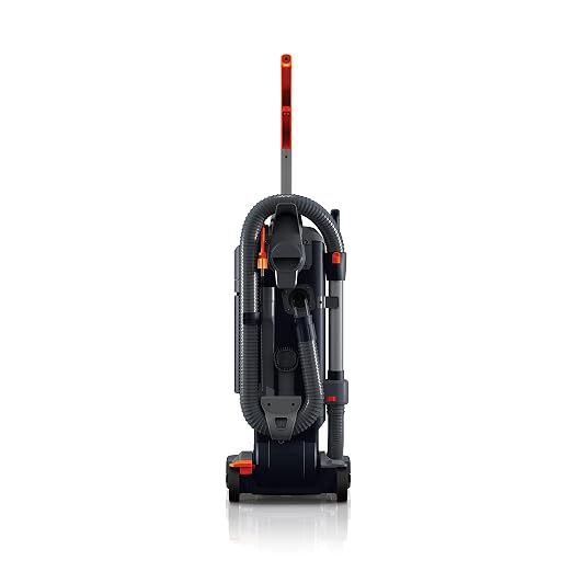 Commercial HushTone 13-Inch 2-Speed Upright Vacuum Cleaner with IntelliBelt, Quiet Bagged HEPA Filtered Professional Rated