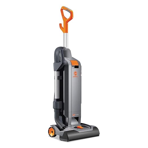 Commercial HushTone Upright Vacuum Cleaner, 15 inches with Intellibelt, for Carpet and Hard Floors, CH54115, Gray, product