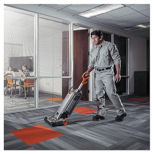 Commercial HushTone Upright Vacuum Cleaner, 15 inches with Intellibelt, for Carpet and Hard Floors, CH54115, Gray, alternate