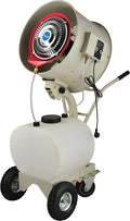 Commercial Outdoor Mist Cooling Fan - Ideal for Stores, Carnivals, Stadiums, Yards - 55L Water Tank, 12-Hour