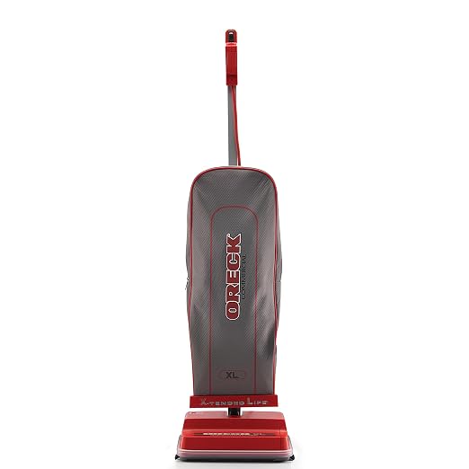 Commercial Professional Vacuum Cleaner, Bagged Upright Vac for Carpets and Hard Floor, Lightweight, Dual Speed Settings