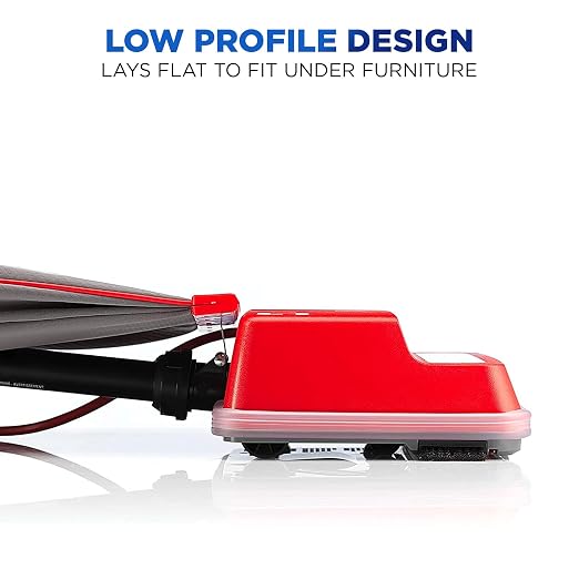 Commercial Professional Vacuum Cleaner, Bagged Upright Vac for Carpets and Hard Floor, Lightweight, Dual Speed Settings