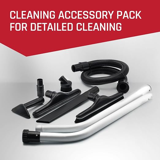 Commercial Shoulder Vac Pro Backpack Bagged Vacuum Cleaner, with HEPA Media Filter, Lightweight with Extra Long Cord