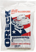 Commercial Super Compact Canister Vacuum Cleaner Bags, Pack of 12, Advanced Filtration, Disposable, Vacuum Cleaner Bags for
