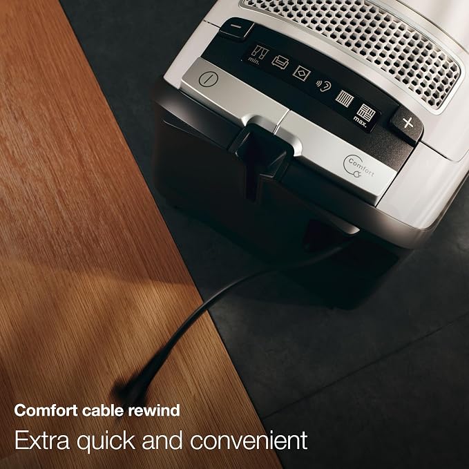 Complete C3 Calima Bagged Canister Vacuum Cleaner with Turbobrush floorhead, Suitable for Low-Medium Pile Carpet and Hard