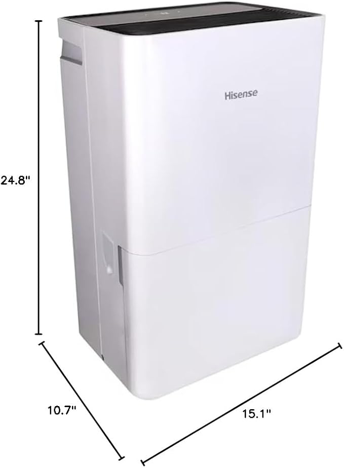 ConnectLife Smart Control 50 Pint 3-Speeds Dehumidifier, 3 Fan Speeds (High, Low, Auto), WiFi Enabled, alternate product view