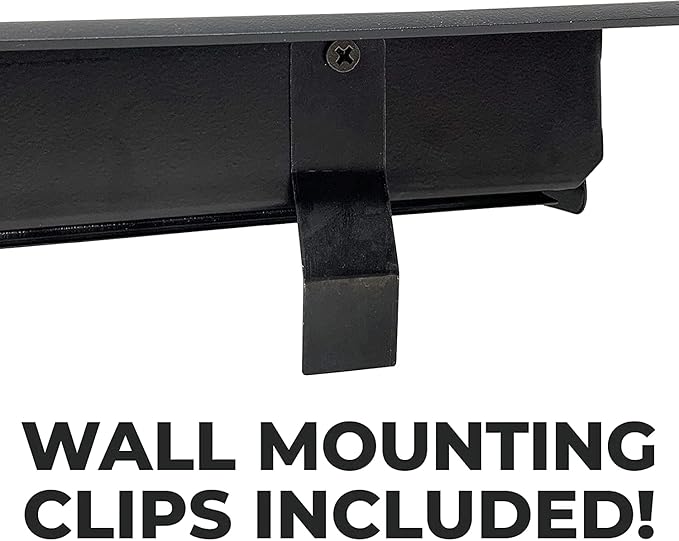 Contemporary Artisan Style Vent Cover, Solid Cast Steel Interior, Controls Air Flow, 2 x 12 inches (Overall, alternate view 8