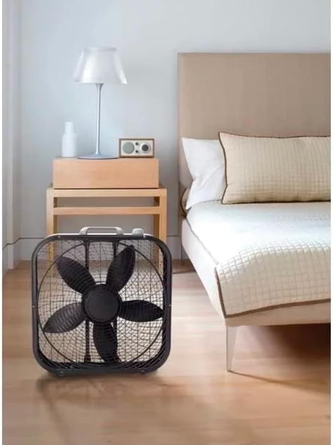 Cool Colors 20" Box Fan, alternate product view 2
