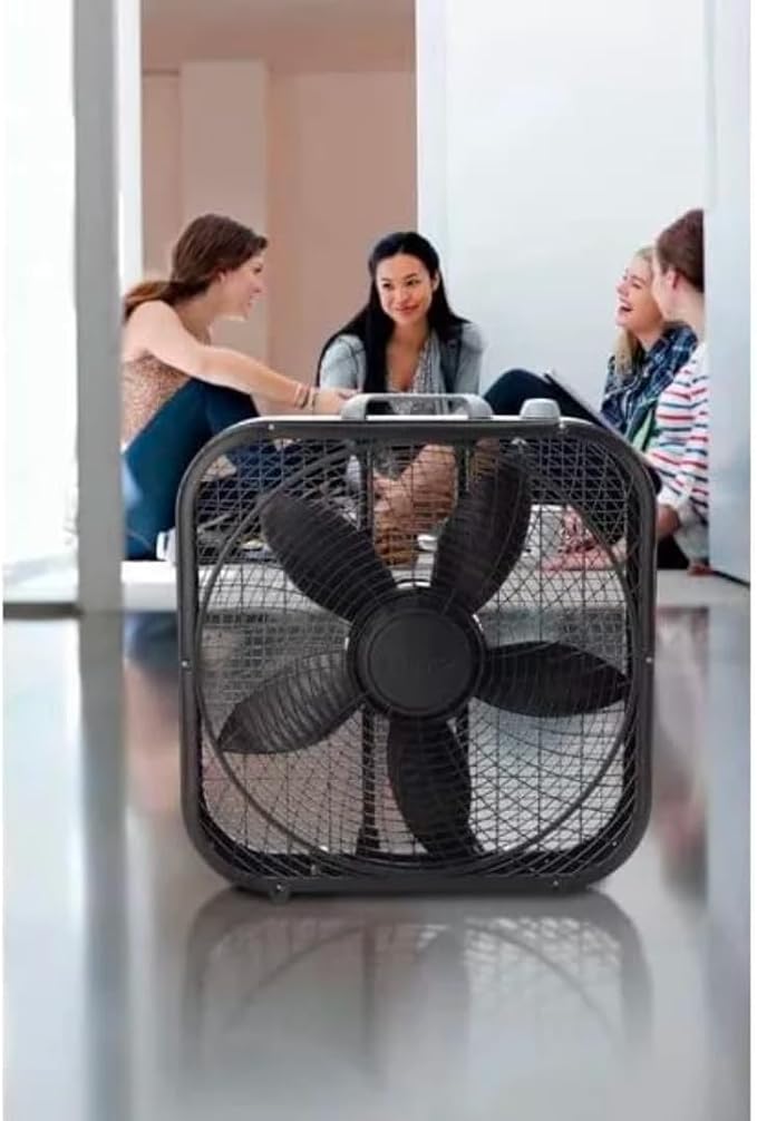 Cool Colors 20" Box Fan, alternate product view 4