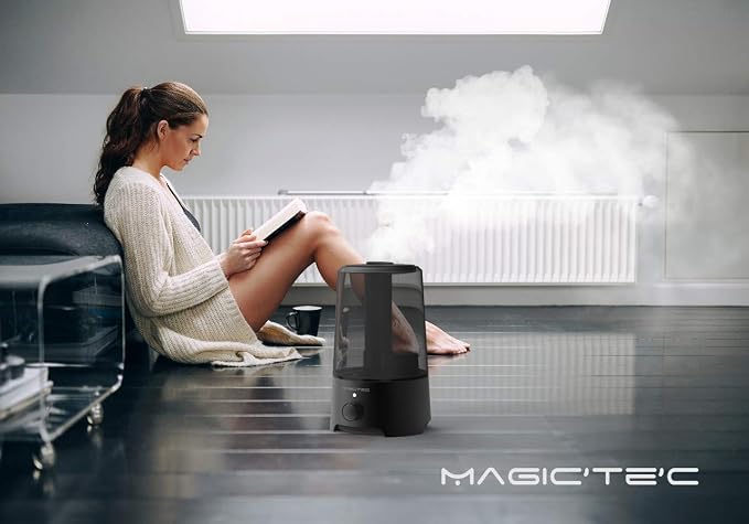 Cool Mist Humidifier, 2.5L Essential Diffuser for Bedroom and Baby, Adjustable Mist Output, Auto Shut Off, alternate product