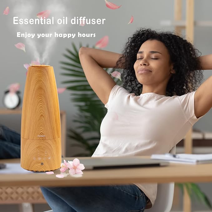 Cool Mist Humidifier, Warm and Cool Mist Humidifier for Home/Bedroom with Remote Control Smart Air Humidifier for, alternate