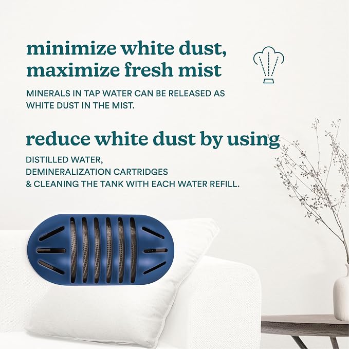 Cool Mist Ultrasonic Humidifier, 8-Colors Night Light, 0.66 Gal Top-Fill Tank, 24Hr Runtime, 3 Mist Settings, alternate