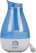 Cool Mist Ultrasonic Humidifier | For Medium Size Rooms | No Filter Required | 24 Hour Run Time, Blue, 2.6L, product image