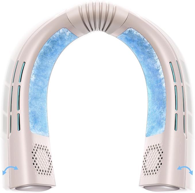 Coolify 2026 Neck Air Conditioner 2S PRO, Ice-Feel Semiconductor Cooling Neck Cooler & Personal Air Conditioner for Golf