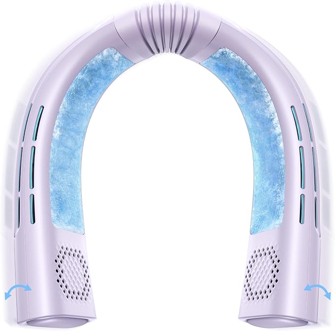 Coolify 2026 Neck Air Conditioner 2S PRO, Ice-Feel Semiconductor Cooling Neck Cooler & Personal Air Conditioner for Golf