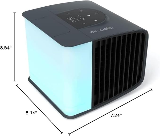 Cooling Fan for Desk and Camping - Portable Air Conditioners - Small Ice Fan for Tent - Mini Swamp Cooler, alternate product