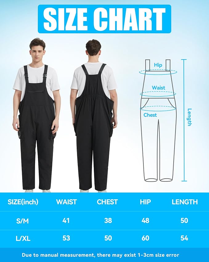 Cooling Pants with 2 Fans - Men and Women 21V Air Conditioner Fan Work Overalls, with 20000mAh Battery, alternate product