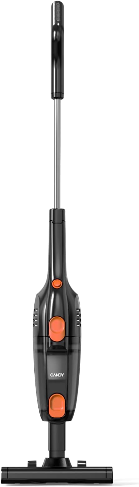 Corded Stick Vacuum Cleaner, Powerful Suction Handheld Vacuum with One-Click Dust Disposal, 3-in-1 Use for Hard Floor