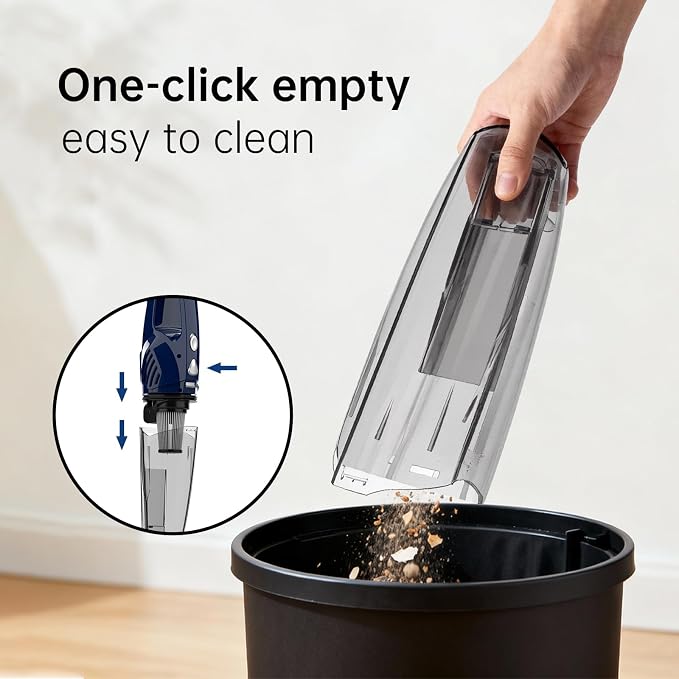 Corded Vacuum Cleaner, 14KPa Powerful Suction with 600W Motor, Lightweight Stick Vacuum Cleaner, Converts to Handheld with