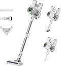 Cordless Stick Vacuum Cleaner, 30KPa Handheld 2200mAh Rechargeable Battery Lightweight Small Vac Electirc Broom, 40Mins