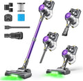 Cordless Vacuum Cleaner, 40Kpa Powerful Suction Stick Vacuum Cleaners for Home, 45 Mins Runtime, 1.6L Dust Box, Anti-Tangle