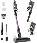 Cordless Vacuum Cleaner,45Mins Vacuum Cleaners for Home,Stick Vacuum,Strong Suction,Removeable Battery,Anti-Tangle,One Click