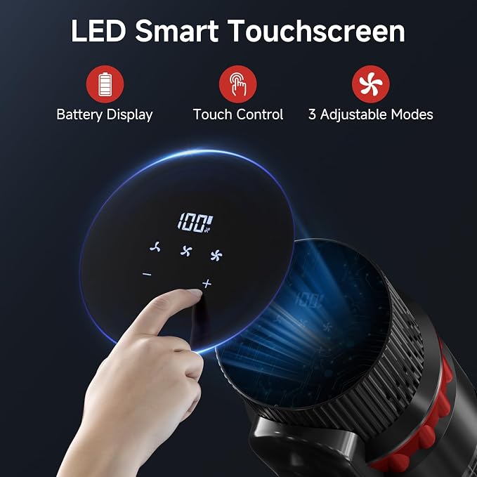 Cordless Vacuum Cleaner, 560W/48KPa/70Mins Vacuum Cleaners for Home,Self-Standing Stick Vacuum with Smart Touch, alternate