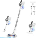 Cordless Vacuum Cleaner, 8-in-1 Lightweight Stick Vacuum with 45mins Runtime, Powerful Suction, Vacuum Cleaners for Home