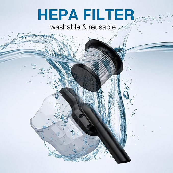 Cordless Vacuum Cleaner for 20V MAX Battery, Handheld Vacuum Cleaner for Home Car Hardwood Floor Carpet, Portable Shop