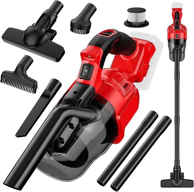 Cordless Vacuum Cleaner for M18 Battery, 5 in 1 Cordless Vacuum with 500W Brushless Motor Max
