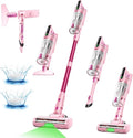 Cordless Vacuum Cleaner, Self-Standing Lightweight Stick Vacuum with 50 mins Runtime, Powerful Suction, Anti-Tangle Wireless