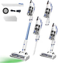 Cordless Vacuum Cleaner, Upgraded Strong Suction Brushless Motor Cordless Stick Vacuum Cleaner, Lightweight Handheld Vacuum
