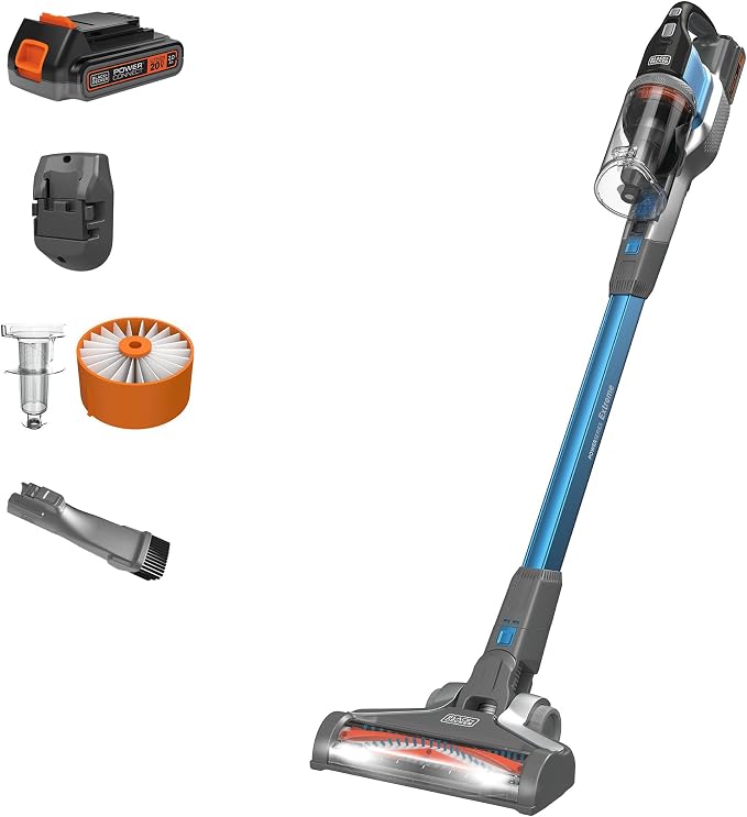 Cordless Vacuum, Powerseries Extreme, Stick Vacuum Cordless Rechargeable, Interchangeable Floorhead with Crevice Attachment