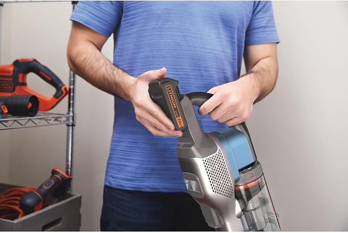 Cordless Vacuum, Powerseries Extreme, Stick Vacuum Cordless Rechargeable, Interchangeable Floorhead with Crevice Attachment