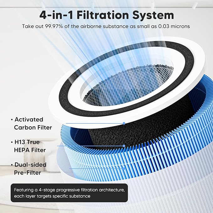 Core 300 Smoke Remover Replacement Filter for Core 300 Core 300S Core 300-P Core 300S-P Air Purifier, alternate