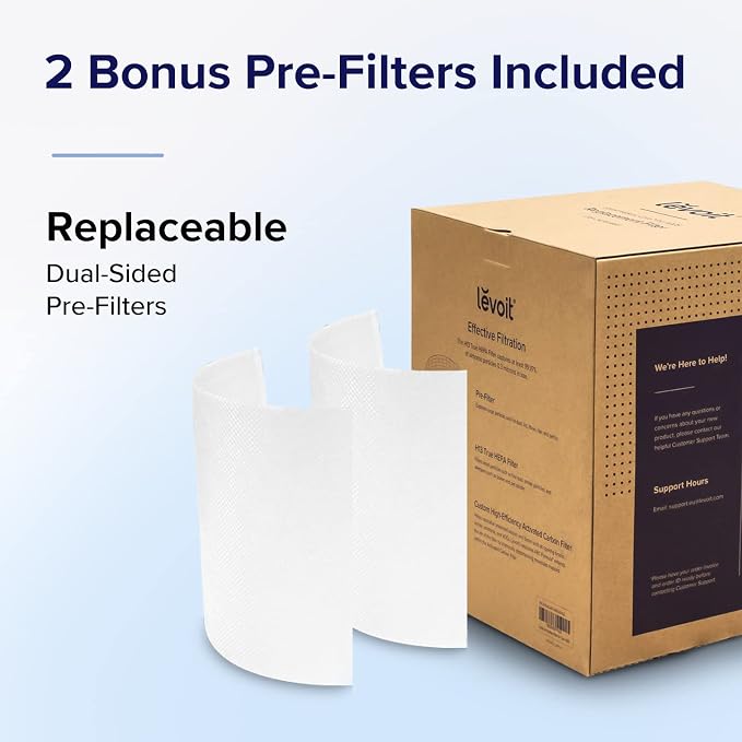 Core 400S-P Air Purifier Smoke Remover Replacement Filter, Genuine 4-in-1 Air Filters, Supports HEPA Sleep Mode