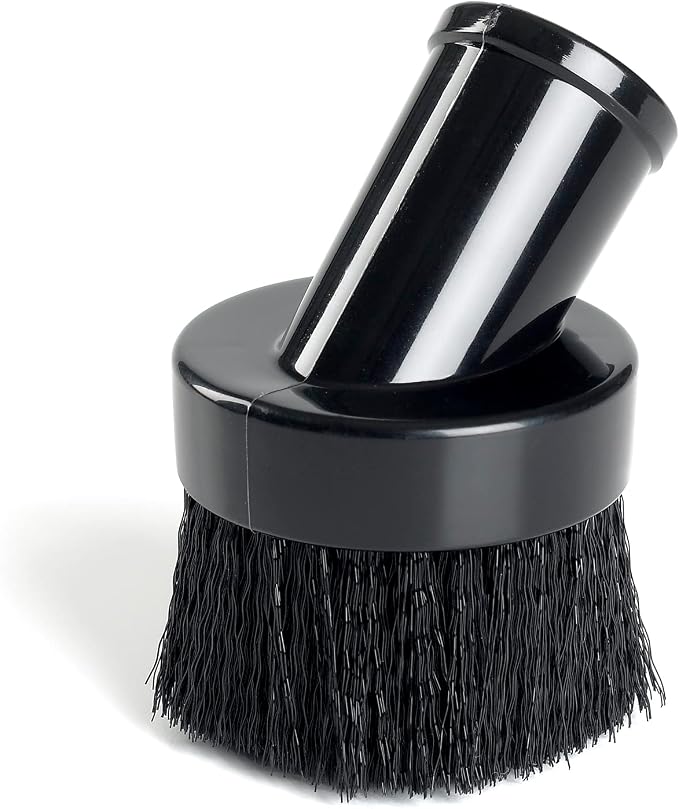 CMXZVBE38610 1-1/4 in. Dusting Brush Wet Dry Vac Attachment, Industrial-Grade Shop Vacuum Accessory for Cleaning