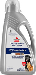 CrossWave PET PRO OXY Multi-Surface Formula, 4019G, 80 oz, Removes Stuck-On Stains like Dirt, Grease, and Grime from Sealed