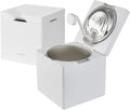 Cube Plus X50V Stainless Steel Humidifier - Easy to Clean, 3 Mist Level Settings, Auto-Humidity & Auto Shut-Off Feature