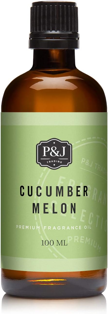 Cucumber Melon Scented Oil 100ml - Fragrance Oil for Candle Making, Soap Making, Diffuser Oil, product image