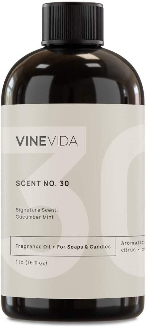 Cucumber Mint Fragrance Oil [16oz] - USA Made Candle & Soap Scents, product image
