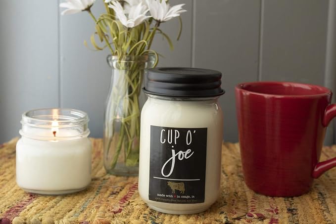 Cup O' Joe - 13oz Beeswax and Soy Candles - Farmhouse Collection - 100% Natural, alternate product view 4