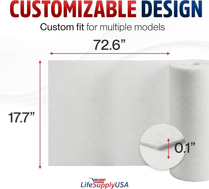 Cut-To-Fit Air Vent Electrostatic Filtration Kit Compatible for Any Size HVAC Filters by, alternate product view 6