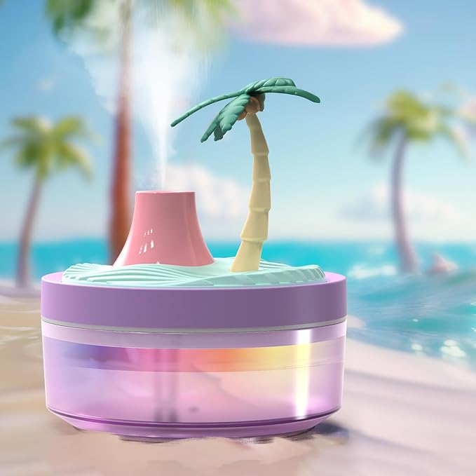 Cute Mini Humidifier 320mL Cool Mist Humidifie mute with 2 Mist Modes, for Home/Nursery/Office, product image